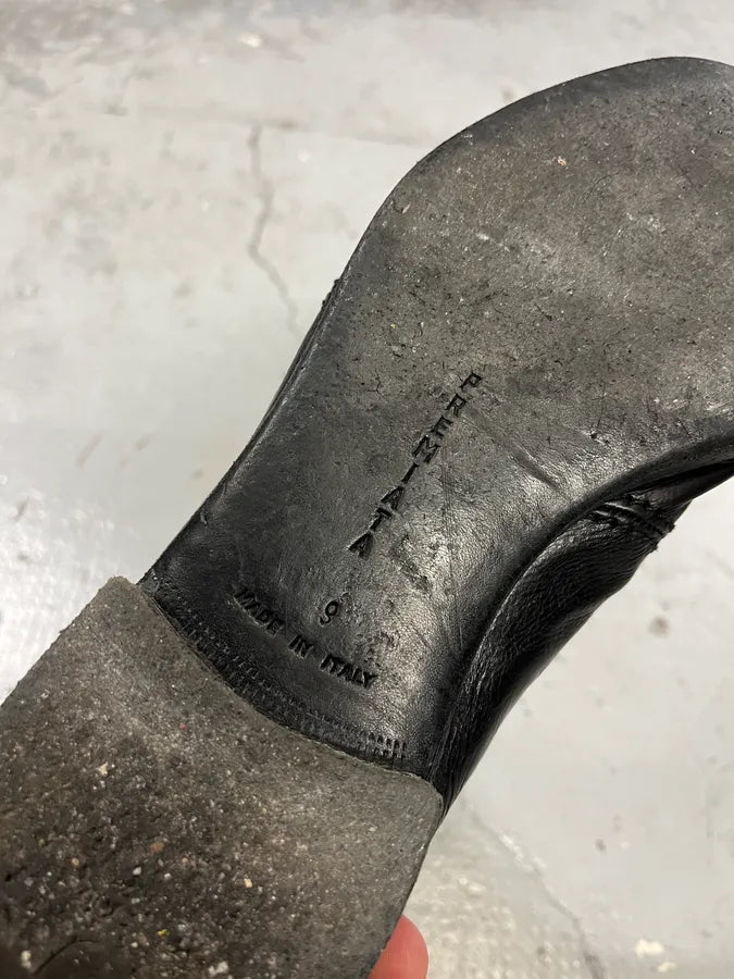 Premiata Premium Black Leather Boots TXrexEM 6