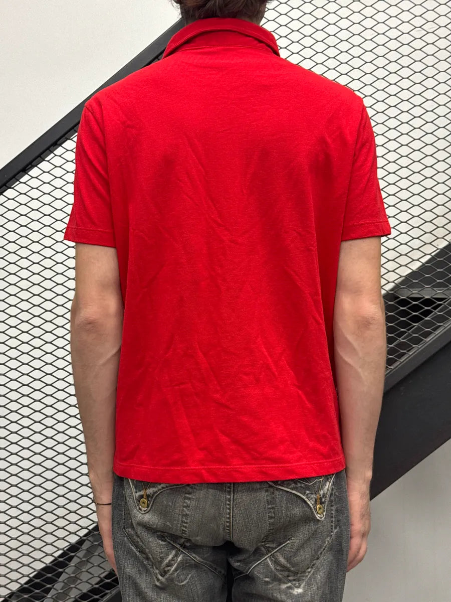2000s Prada Red Multi-Pocket Polo puHRVwGn 2