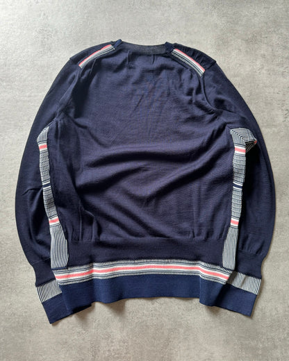 SS2006 Comme des Garçons Homme Plus Navy Sweater (L) - 2