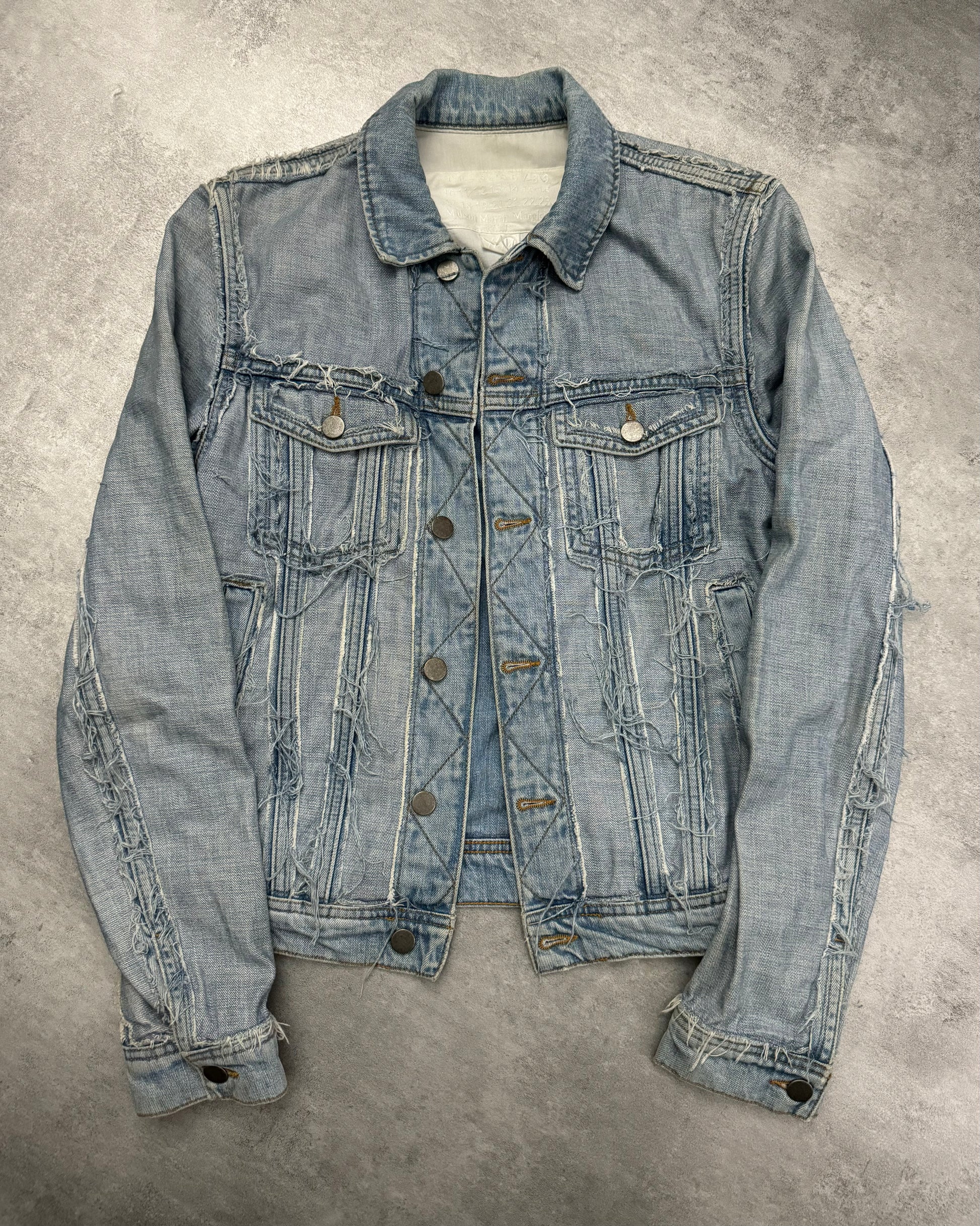 SS2005 Maison Margiela x H&M Reversed Denim Jacket Re-Edition (S) - 8