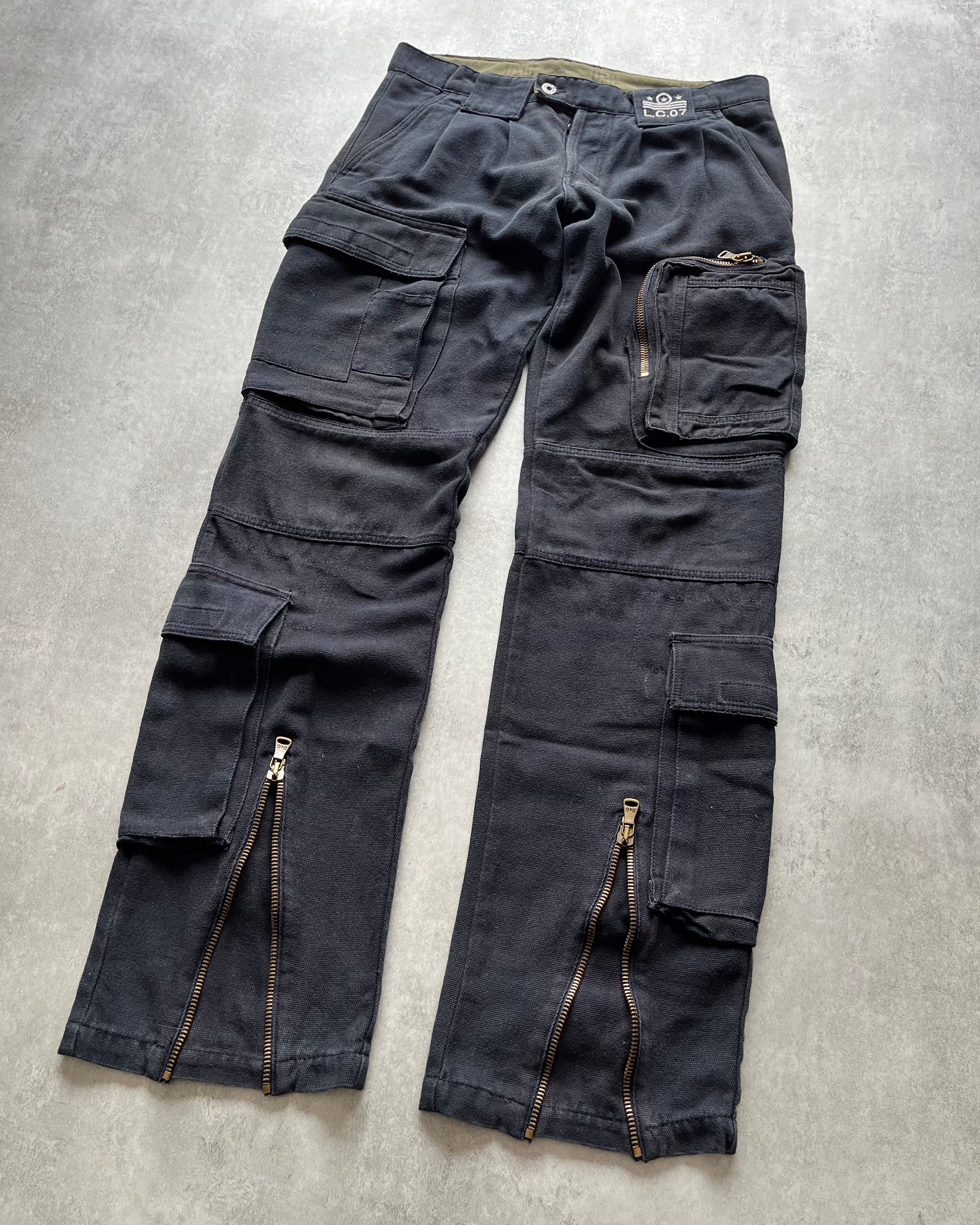 AW2006 Dolce & Gabbana Army Navy Naval Cargo Pants (L) - 2