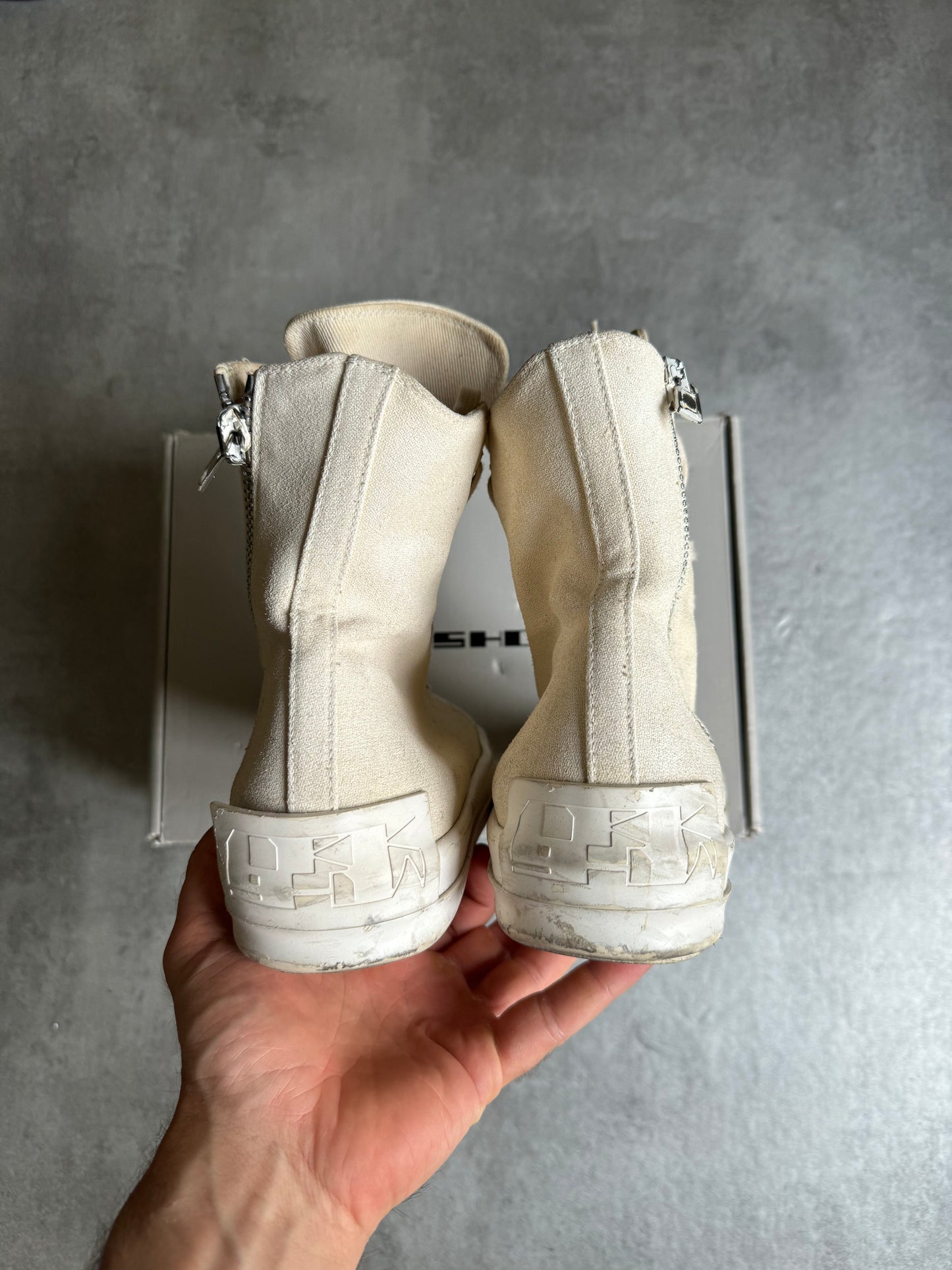 AW2021 Rick Owens High Beige Ramones DRKSHDW (41) - 7