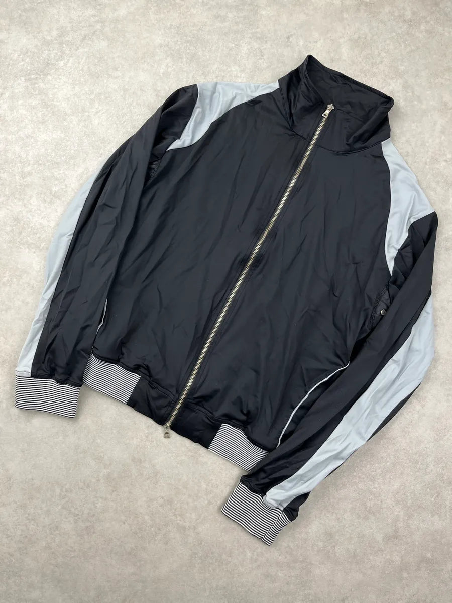2000s Prada Black Nylon Linea Rossa Light Jacket qSzrJTVv 5
