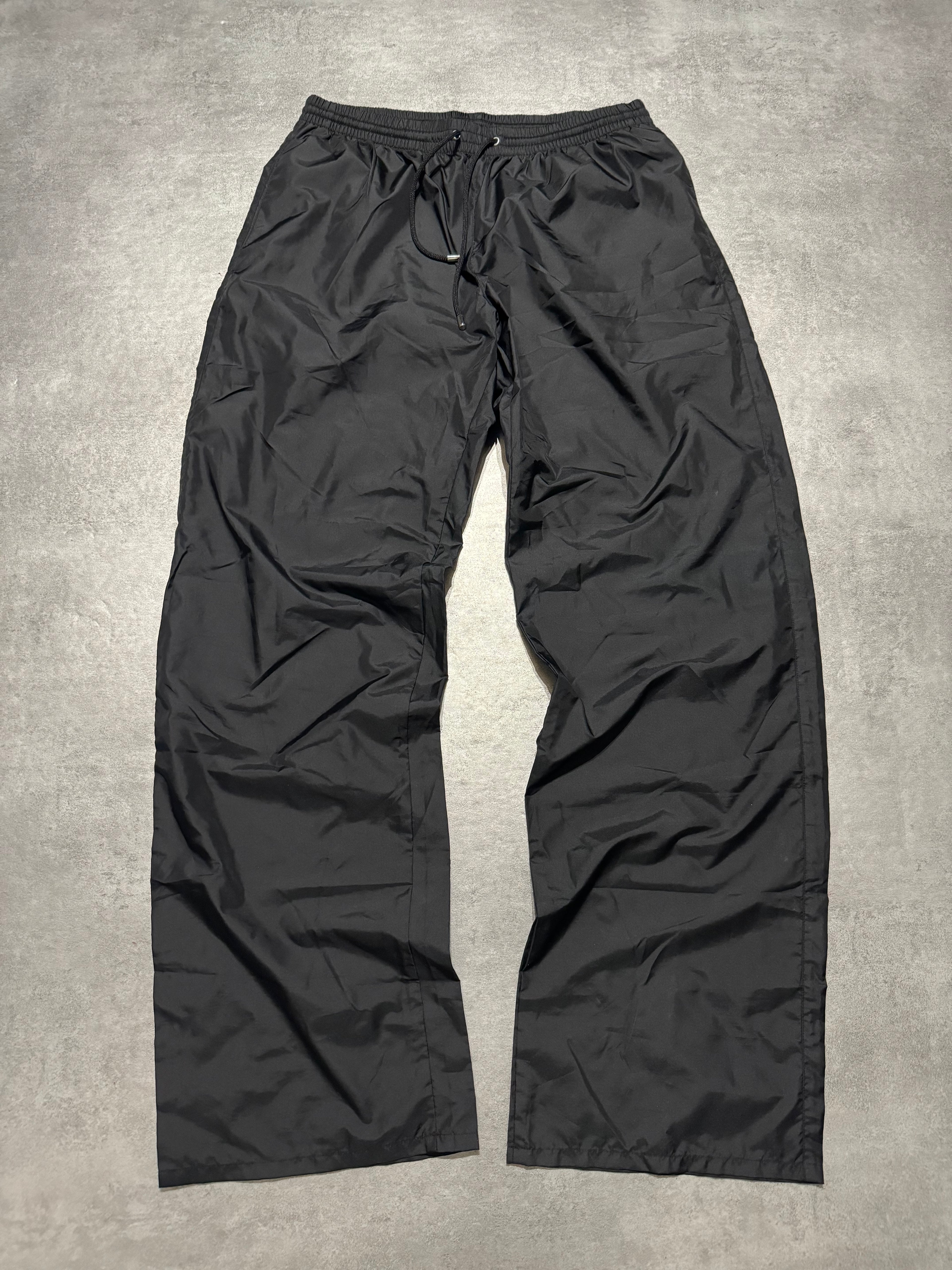 2000s Dolce & Gabbana Black Cozy Straight Jogging Pants (M) - 1