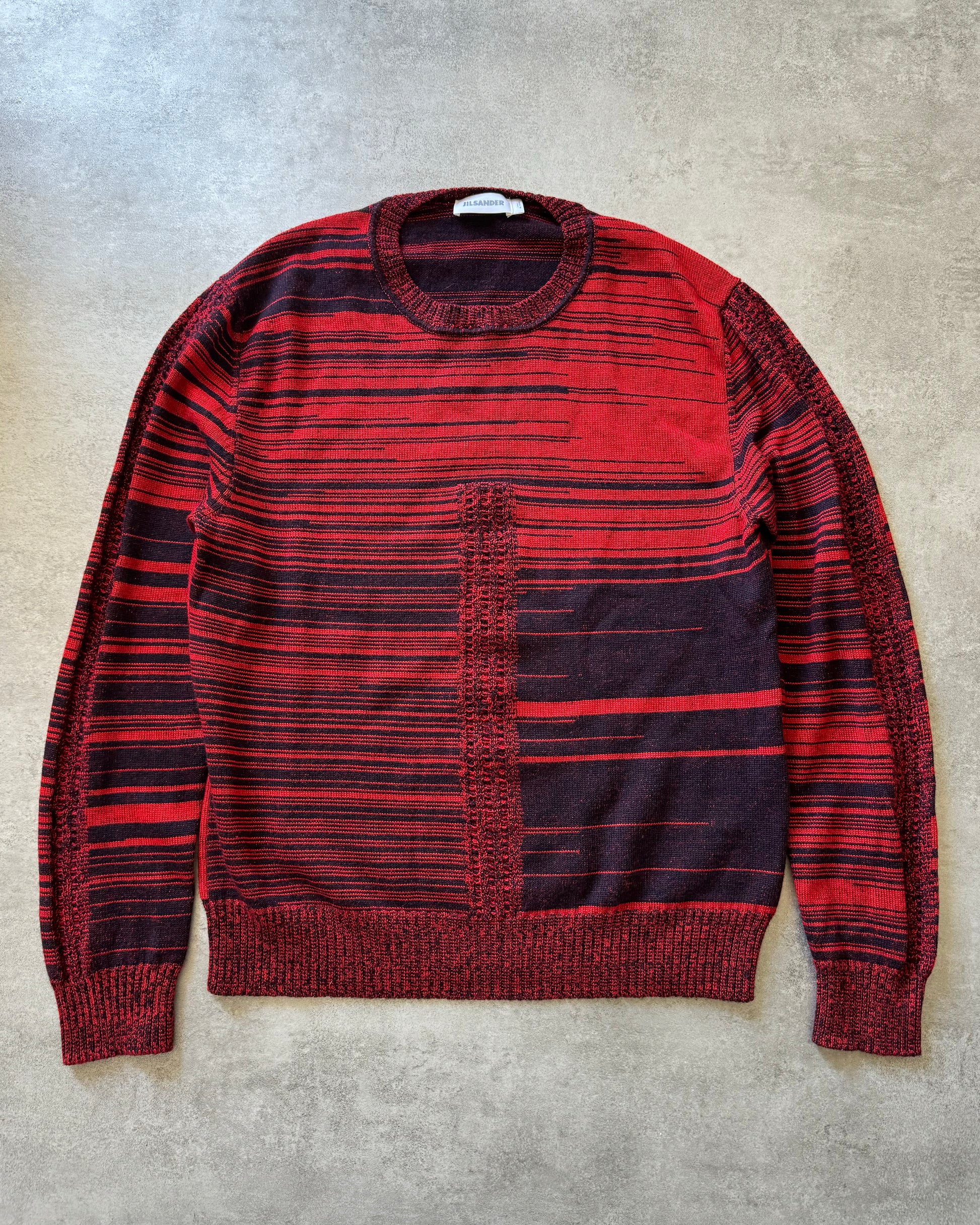 2010s Jil Sander Striped Devil Sweater  (L) - 1