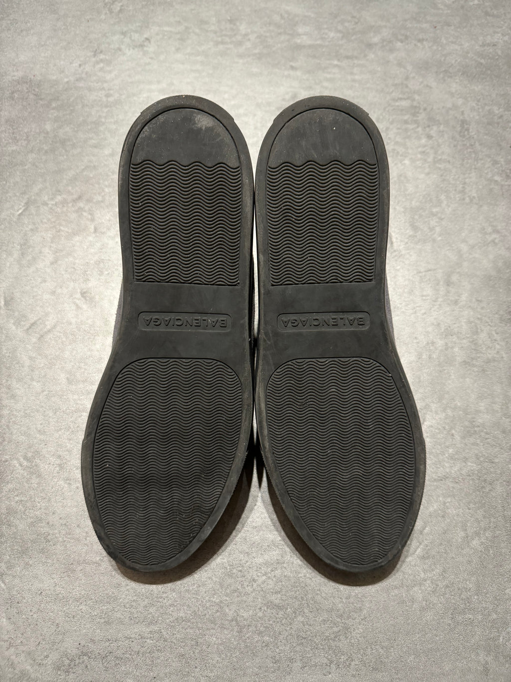Balenciaga Arena Grey Suede High Top Sneakers (41) - 5