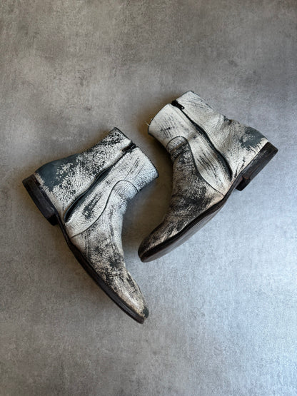 2012 Maison Margiela White HM Boots (41) - 3