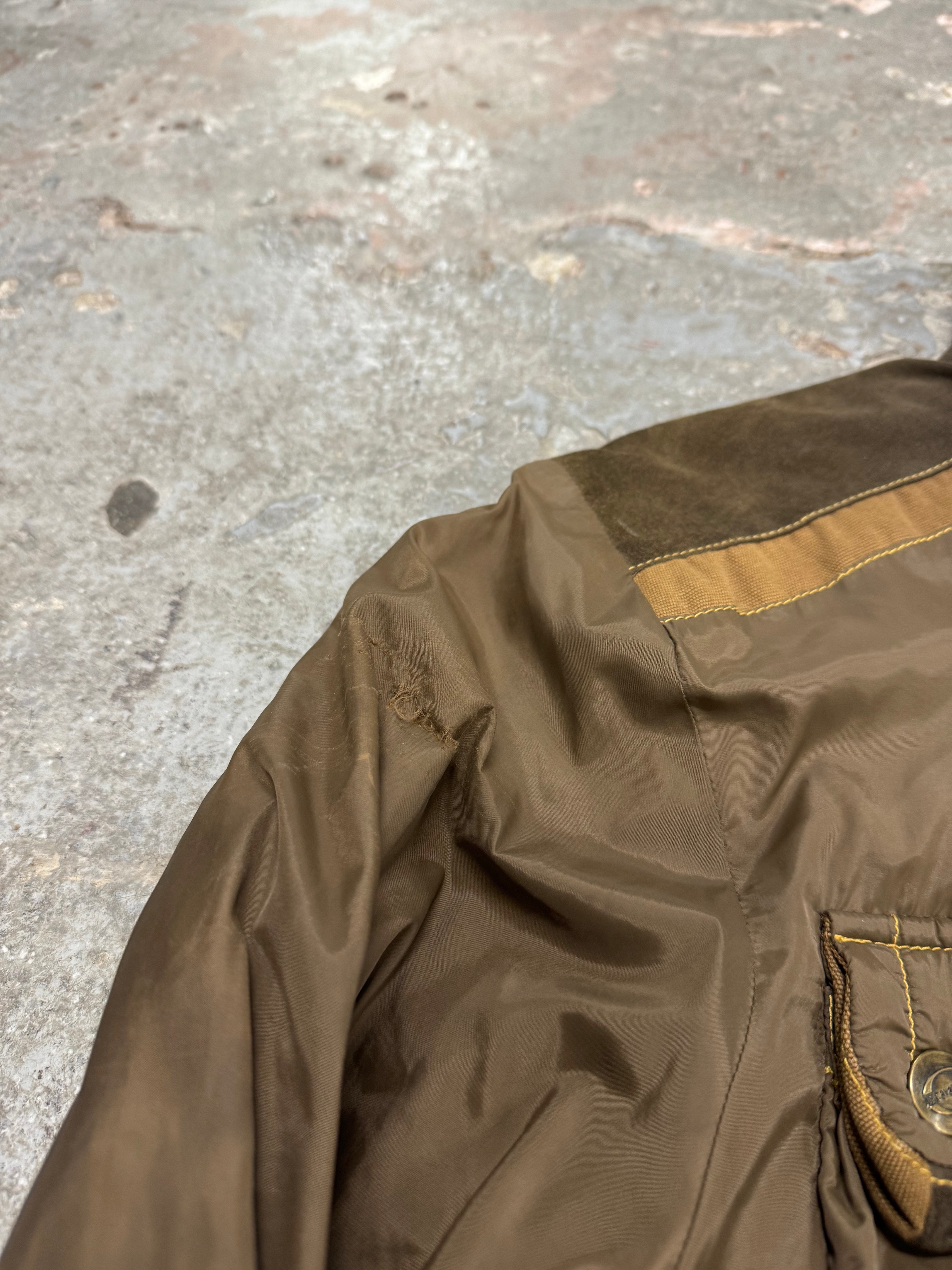 AW2006 Cavalli Brown Multi Pockets Utility Jacket (L) - 6