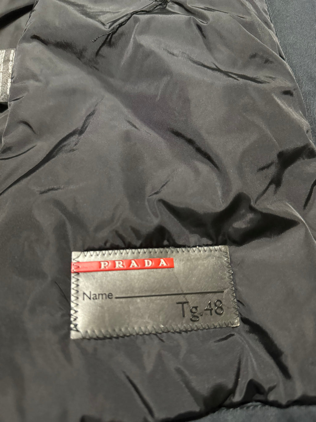 2000s Prada Navy Naval Duffle Coat (M) - 9
