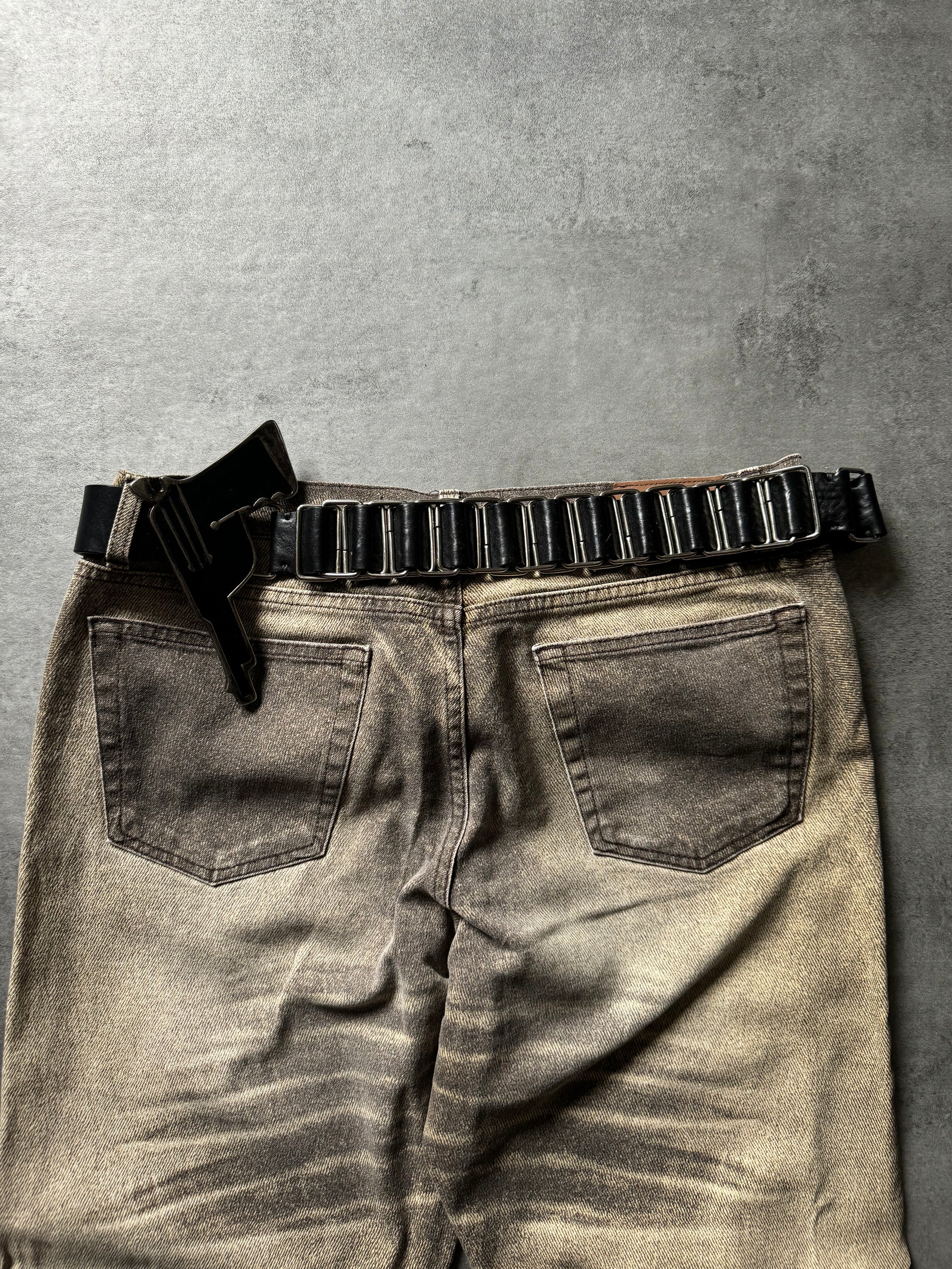 2000s Andrew Mackenzie Black Gun Belt  (OS) - 2