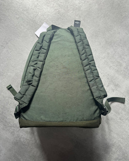 AW2021 Stone Island Olive Compass-Patch Backpack (OS) - 7