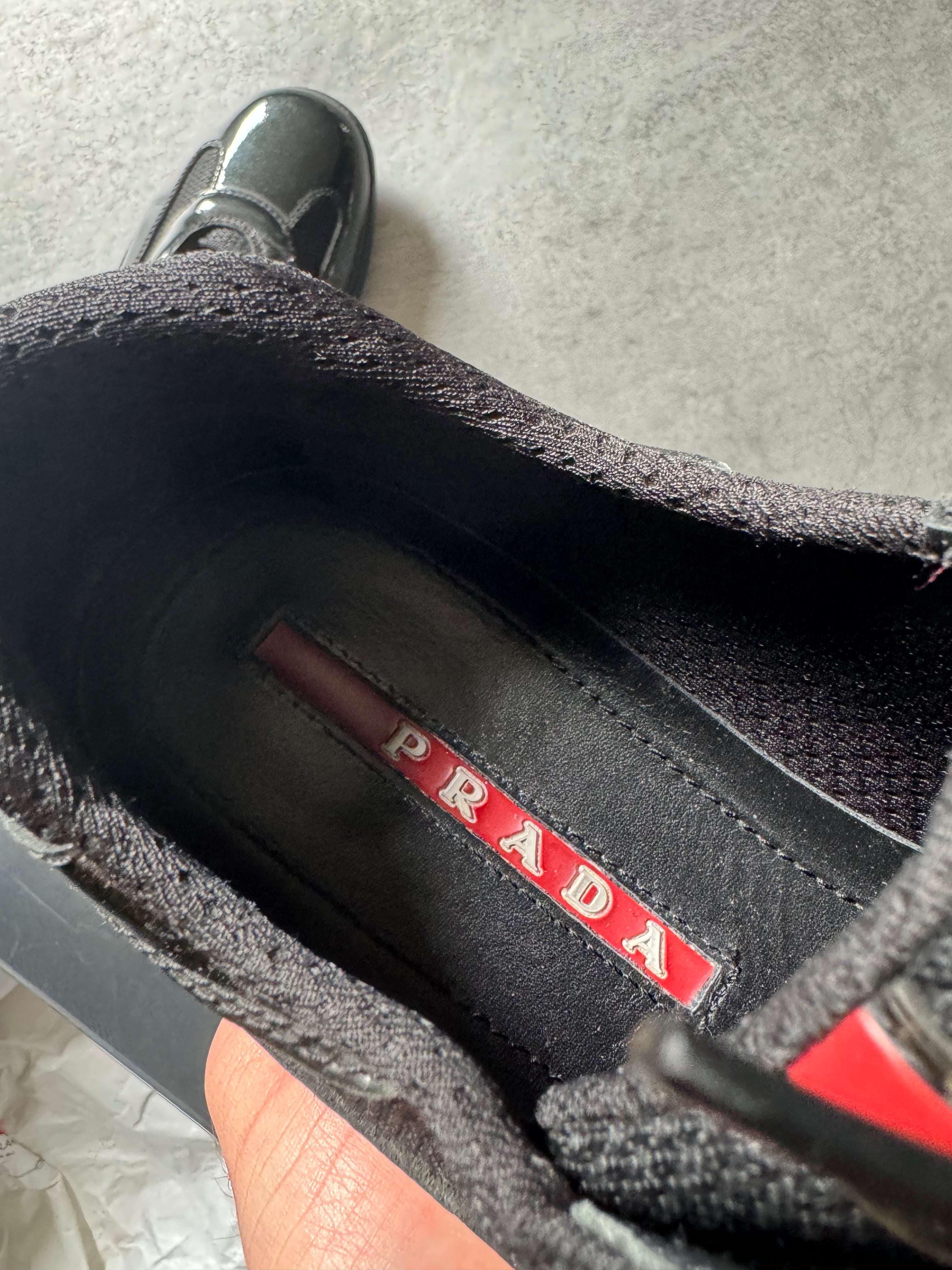 Prada America's Cup Satin Olive (39,5) - 8