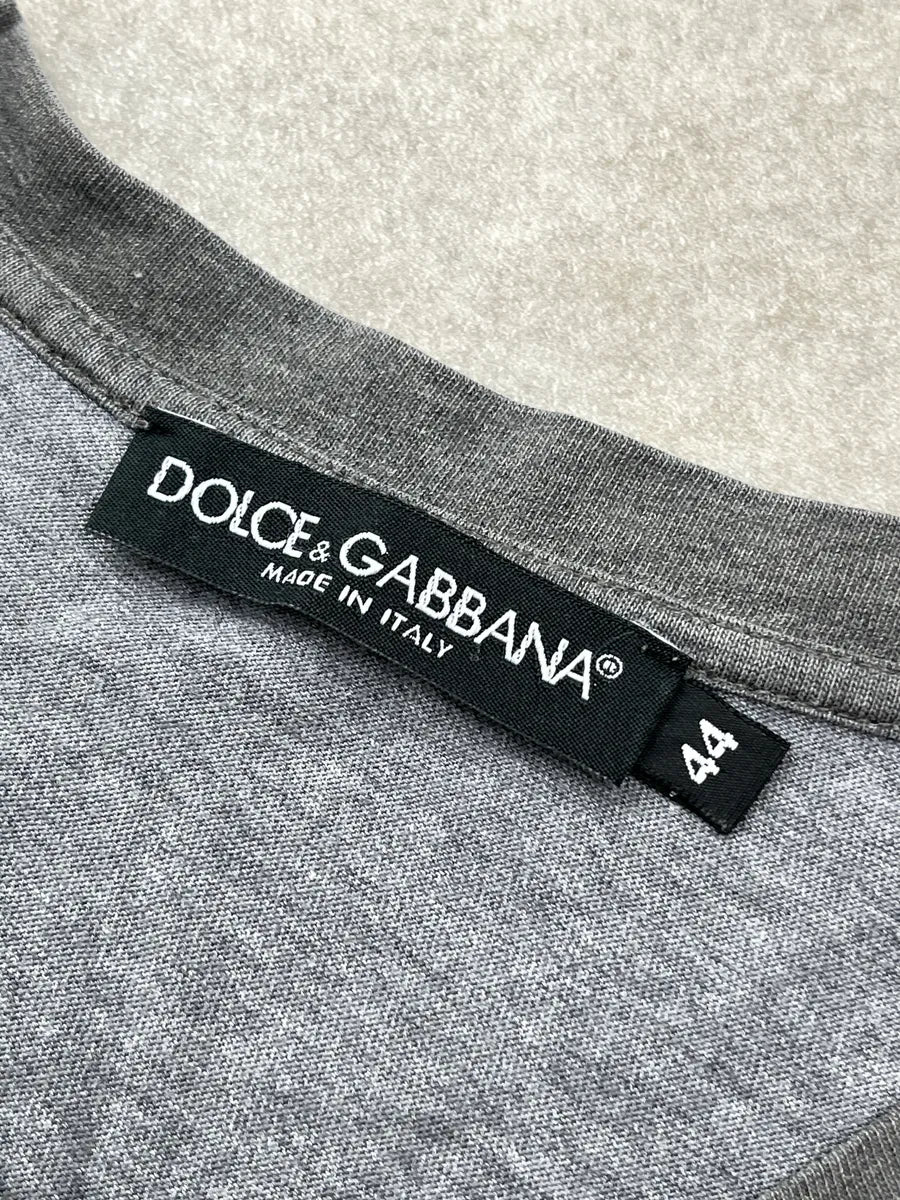 2010s Dolce & Gabbana Grey Knight Portrait Framed Graphic T-Shirt rYnfkfKj 8