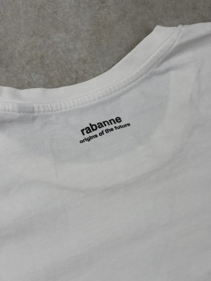 Rabanne White Origins Of The Future T-Shirt sDoSapo 6