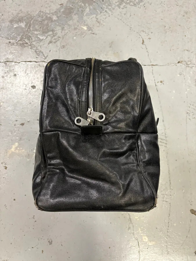 Raf by Raf Simons x Fred Perry Black Week-end Leather Bag LNdIzbb 5