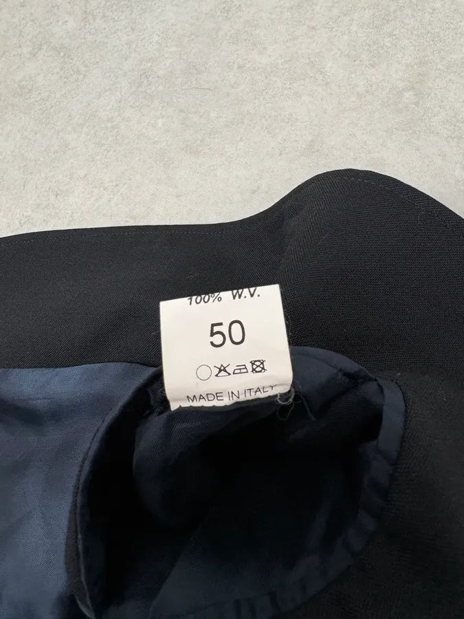 Raf Simons Black Minimalist Blazer Jacket LMvdyPw 9