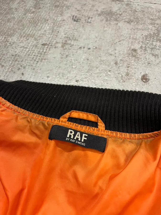 Raf Simons Black Quilted Puffer Jacket VsZsZmm 7