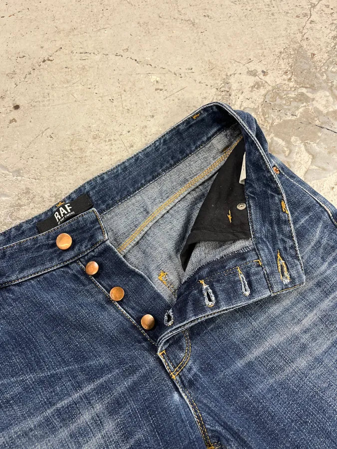 Raf Simons Faded Blue Denim Jeans WYpQKhy 10