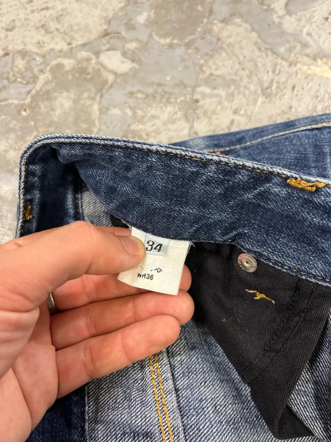 Raf Simons Faded Blue Denim Jeans WYpQKhy 12