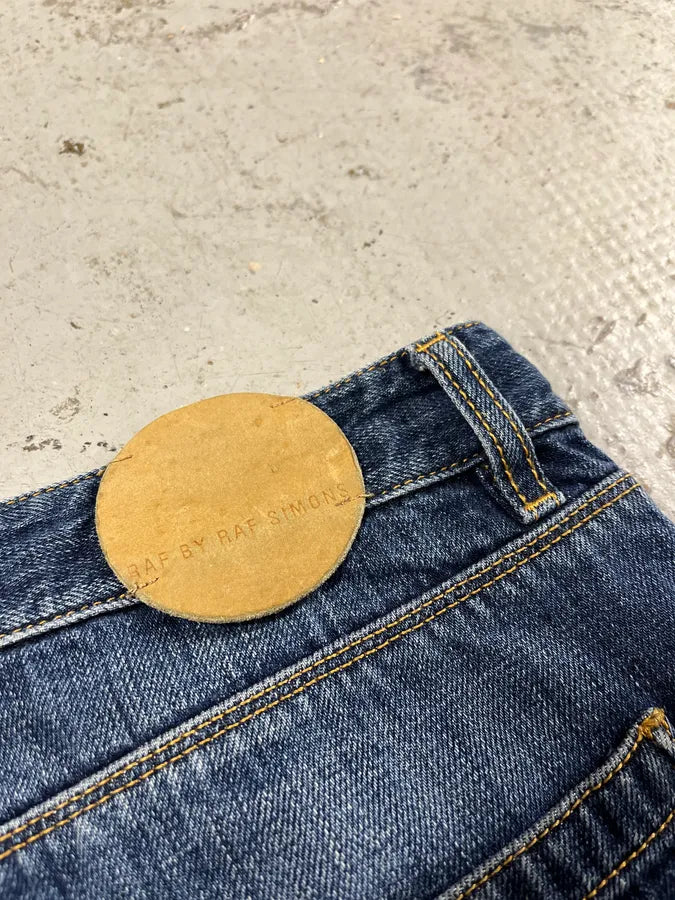 Raf Simons Faded Blue Denim Jeans WYpQKhy 9