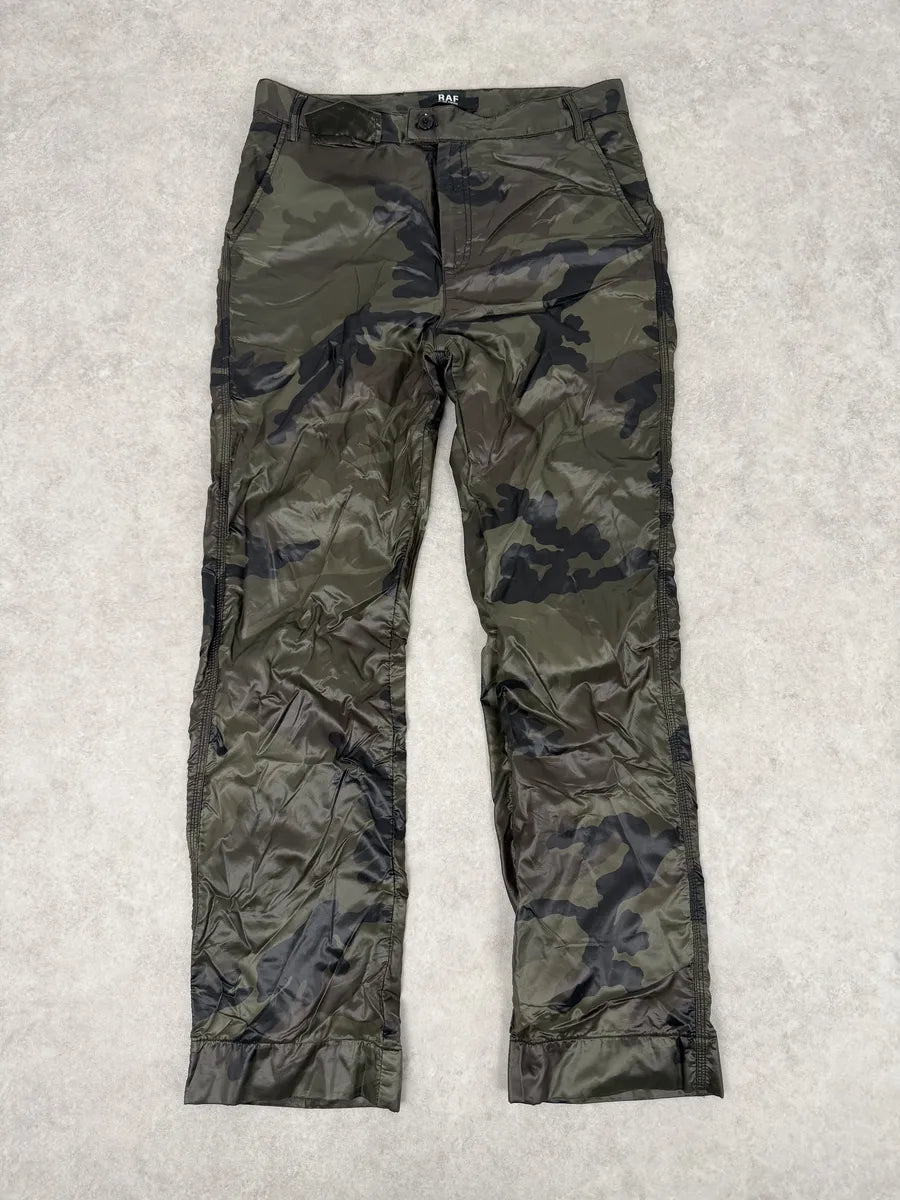 Raf Simons Military Green Camo Cargo Pants NRezlXR 3