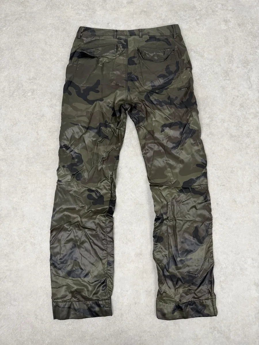 Raf Simons Military Green Camo Cargo Pants NRezlXR 4