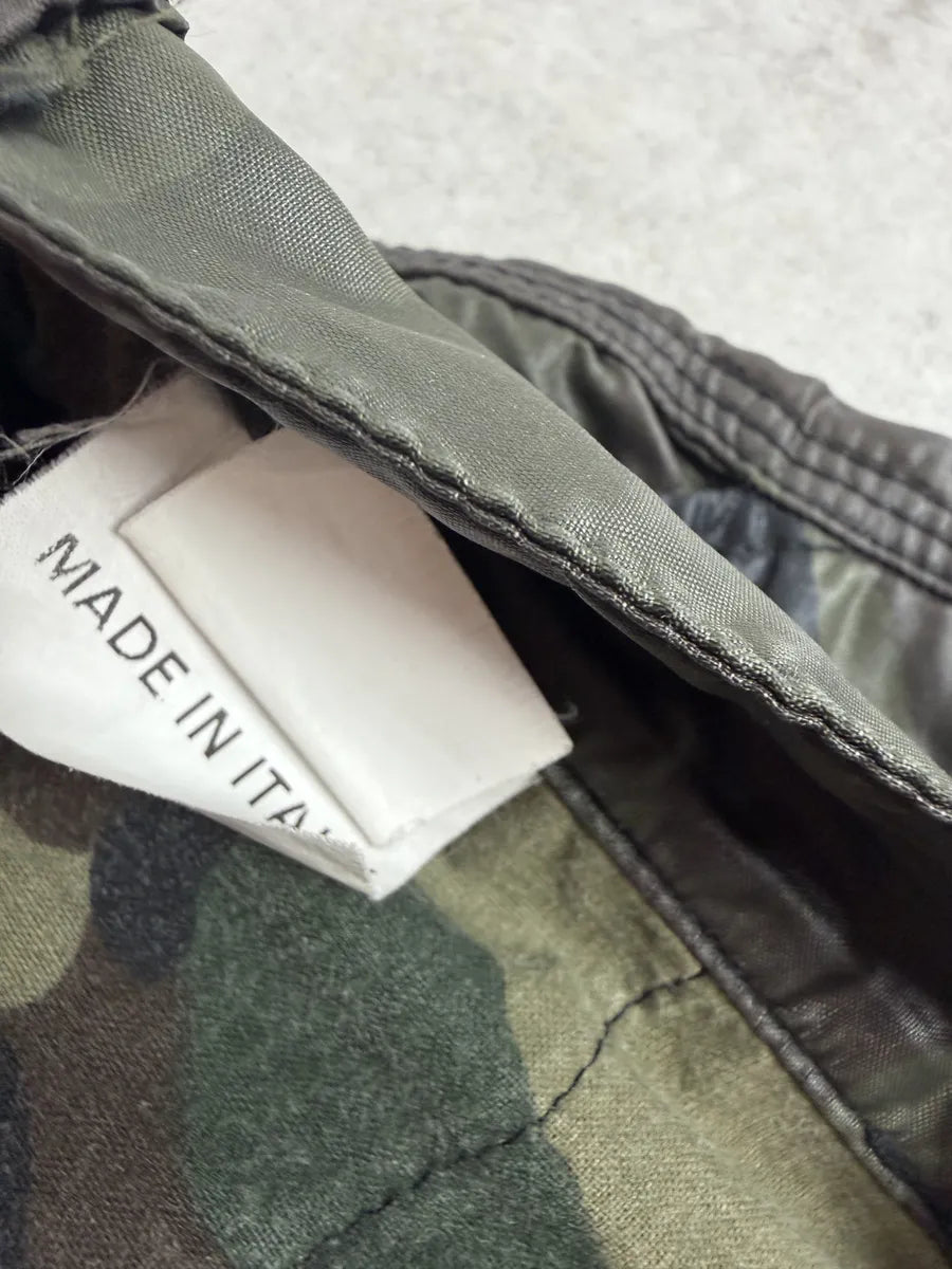 Raf Simons Military Green Camo Cargo Pants NRezlXR 5