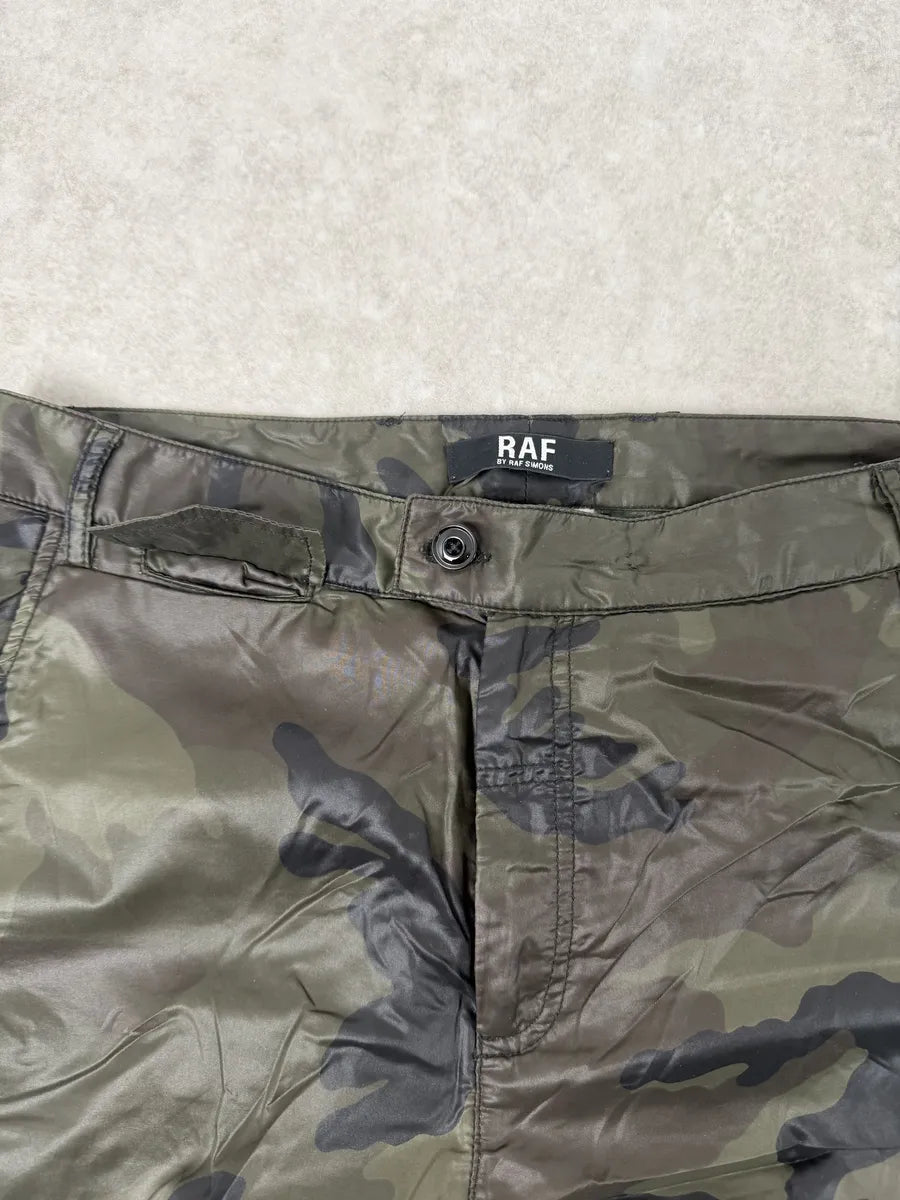 Raf Simons Military Green Camo Cargo Pants NRezlXR 8