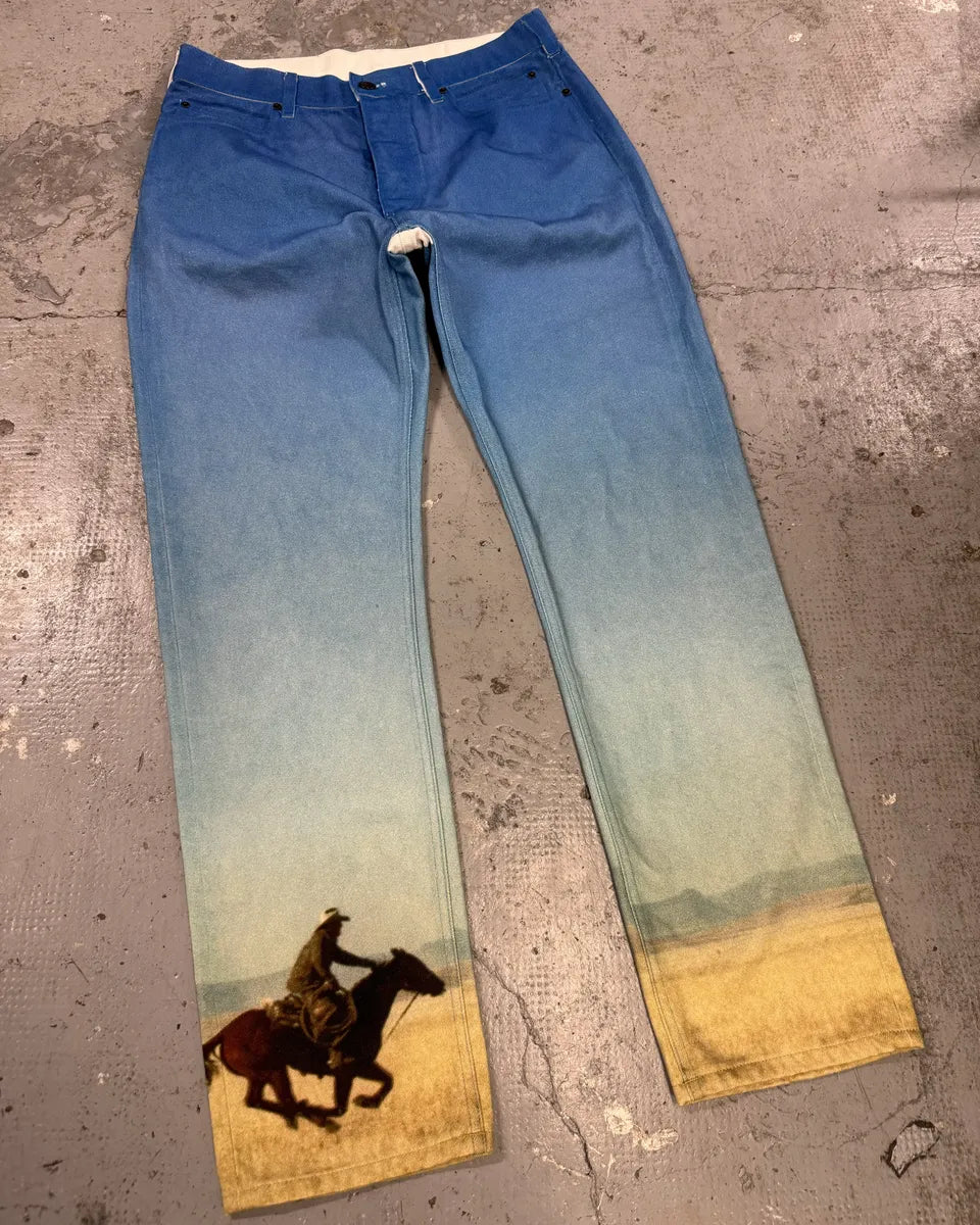 Raf Simons x Calvin Klein EST 1978 Blue Cowboy Jeans (M/L) vZxfdAq 2