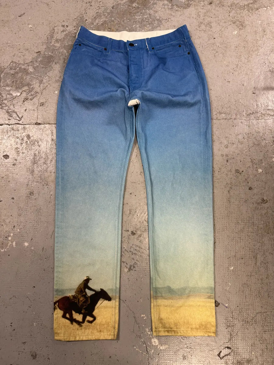 Raf Simons x Calvin Klein EST 1978 Blue Cowboy Jeans (M/L) vZxfdAq 3
