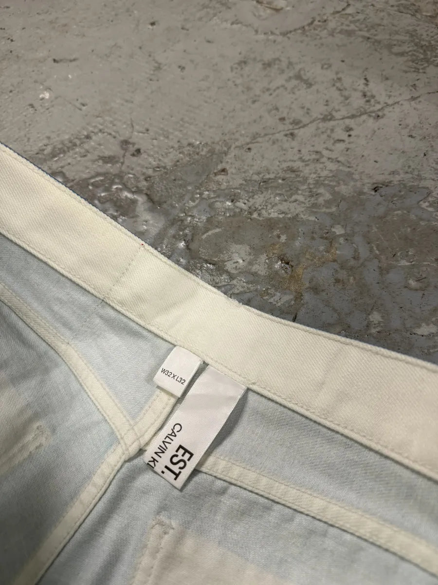 Raf Simons x Calvin Klein EST 1978 Blue Cowboy Jeans (M/L) vZxfdAq 5