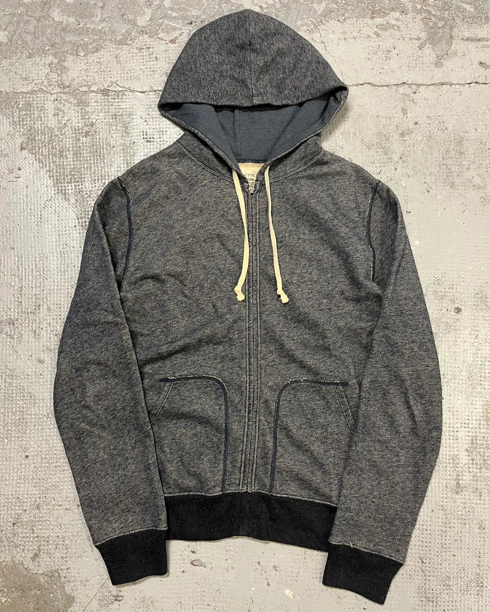 Ralph Lauren American Flag Grey Zip-up Hoodie  hTEaJNc 1