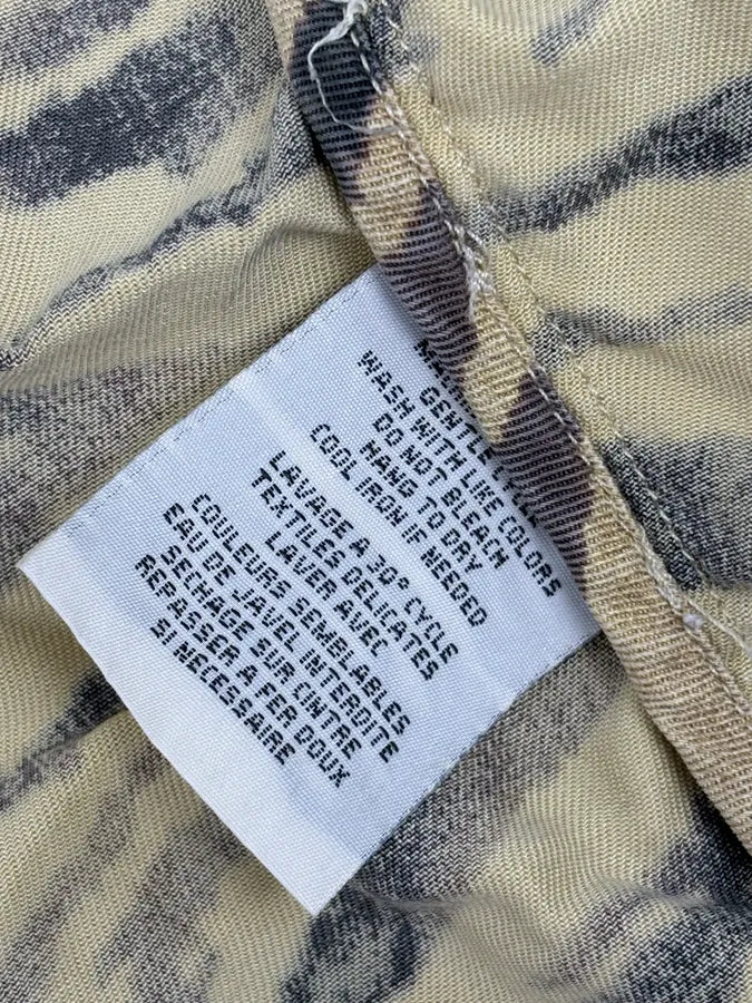 2010s Ralph Lauren Beige Zebra Print Bomber Jacket VGfEphW 10