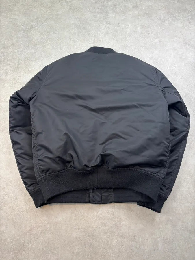 Ralph Lauren Black Nylon Multi-Pocket Bomber Jacket YcITVSD 4