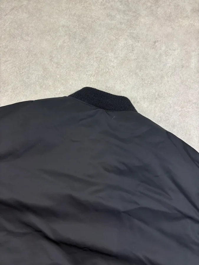 Ralph Lauren Black Nylon Multi-Pocket Bomber Jacket YcITVSD 5