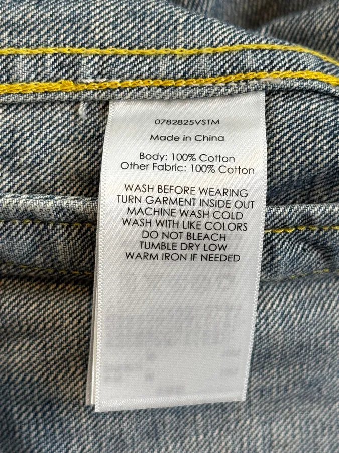 2010s Ralph Lauren Blue America Flag Denim Vest pCiZTGq 10