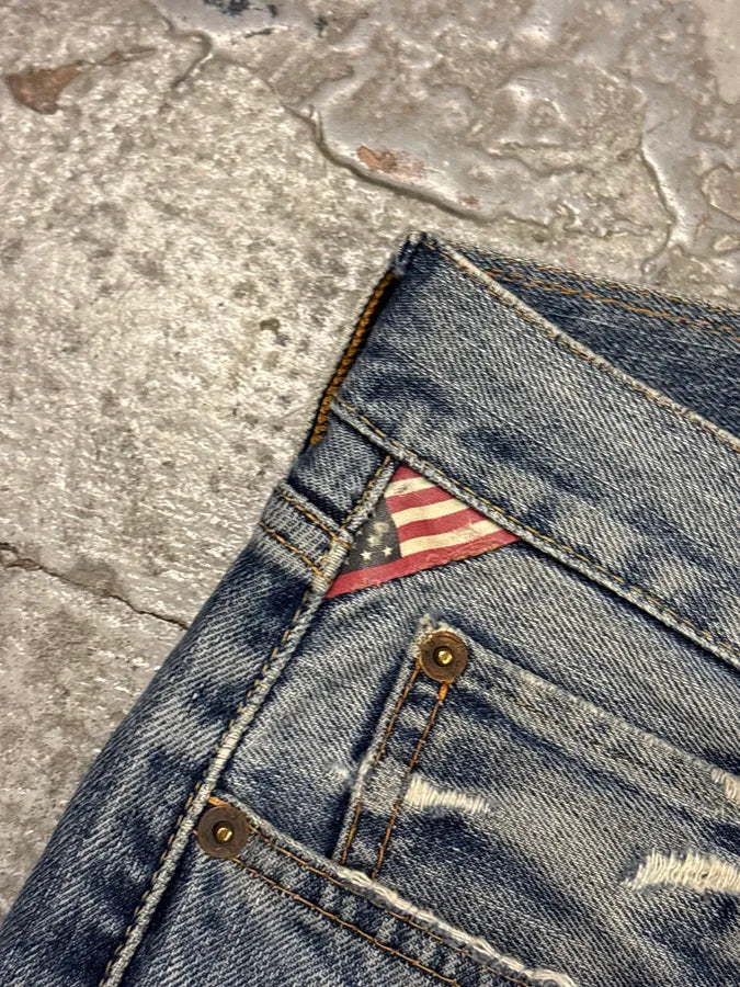 Ralph Lauren Blue Slim Denim Jeans tmrsNbA 7