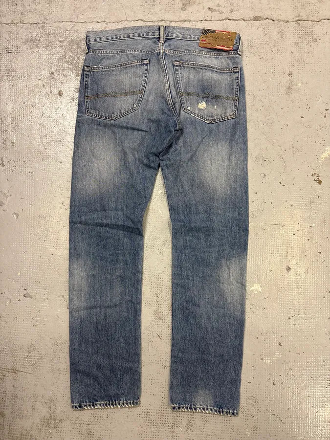 Ralph Lauren Blue Slim Denim Jeans tmrsNbA 5