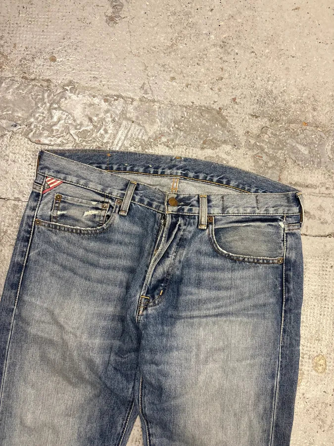 Ralph Lauren Blue Slim Denim Jeans tmrsNbA 4