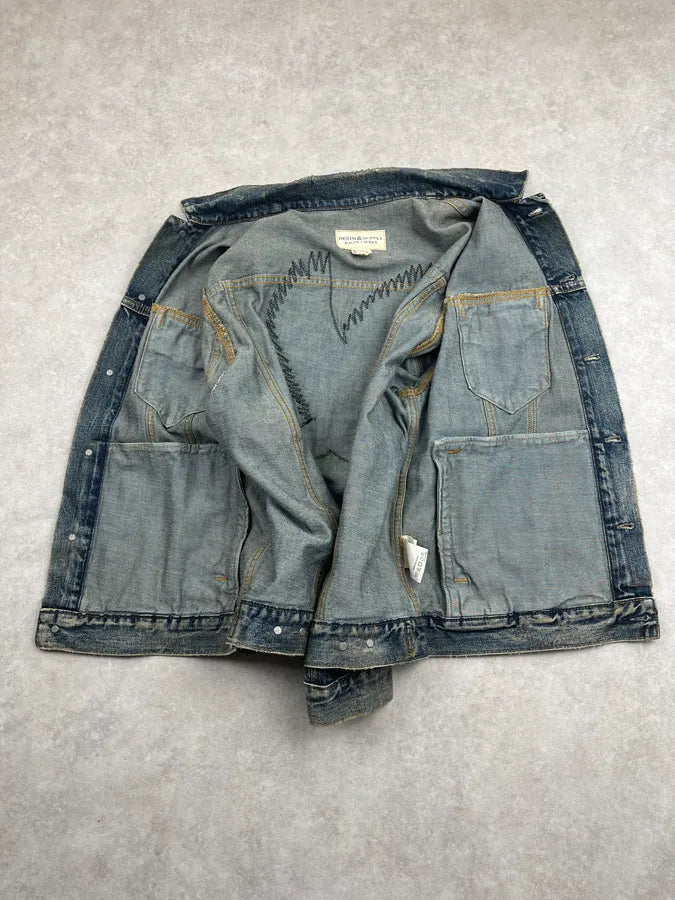 2010s Ralph Lauren Blue US Eagle Denim Jacket VulAgUt 9