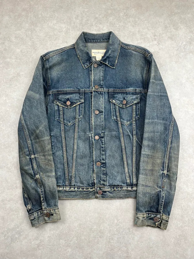 2010s Ralph Lauren Blue US Eagle Denim Jacket VulAgUt 3