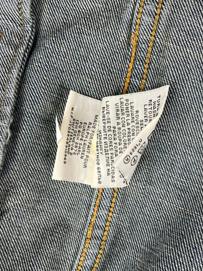 2010s Ralph Lauren Blue US Eagle Denim Jacket VulAgUt 10