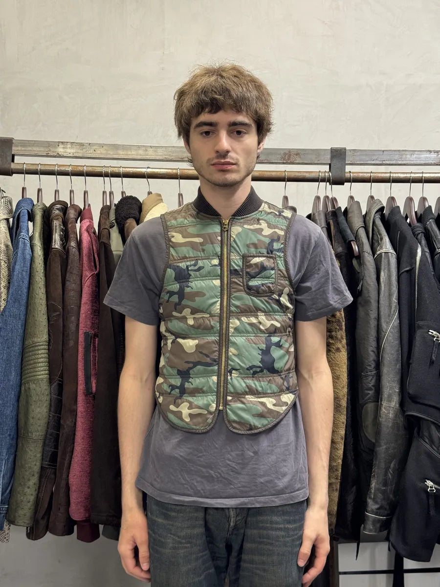 Ralph Lauren Camo USA Flag Tactical Vest XvwMlkZ 3