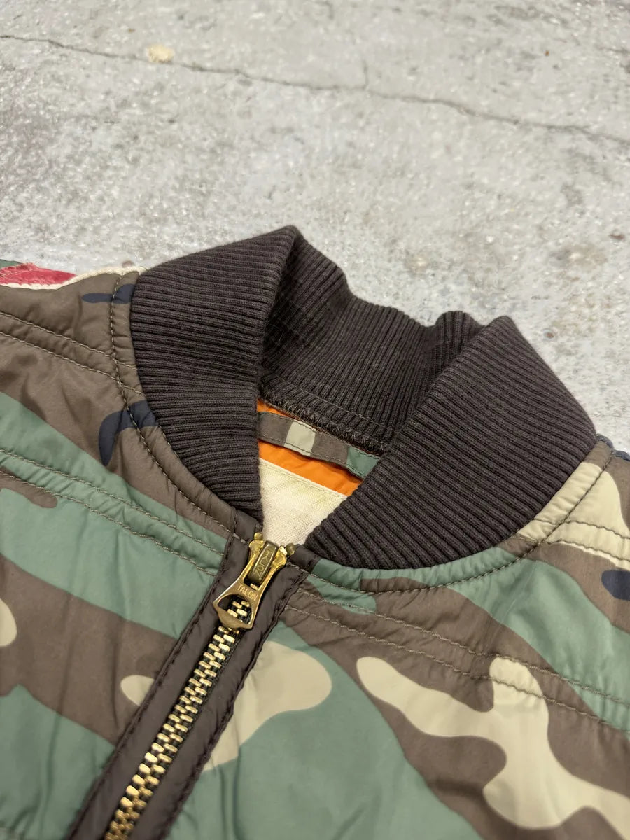 Ralph Lauren Camo USA Flag Tactical Vest XvwMlkZ 8