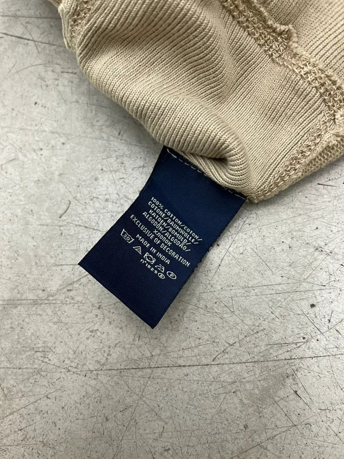 Ralph Lauren Denim & Supply American Flag Beige Hoodie qVAWwqv 9