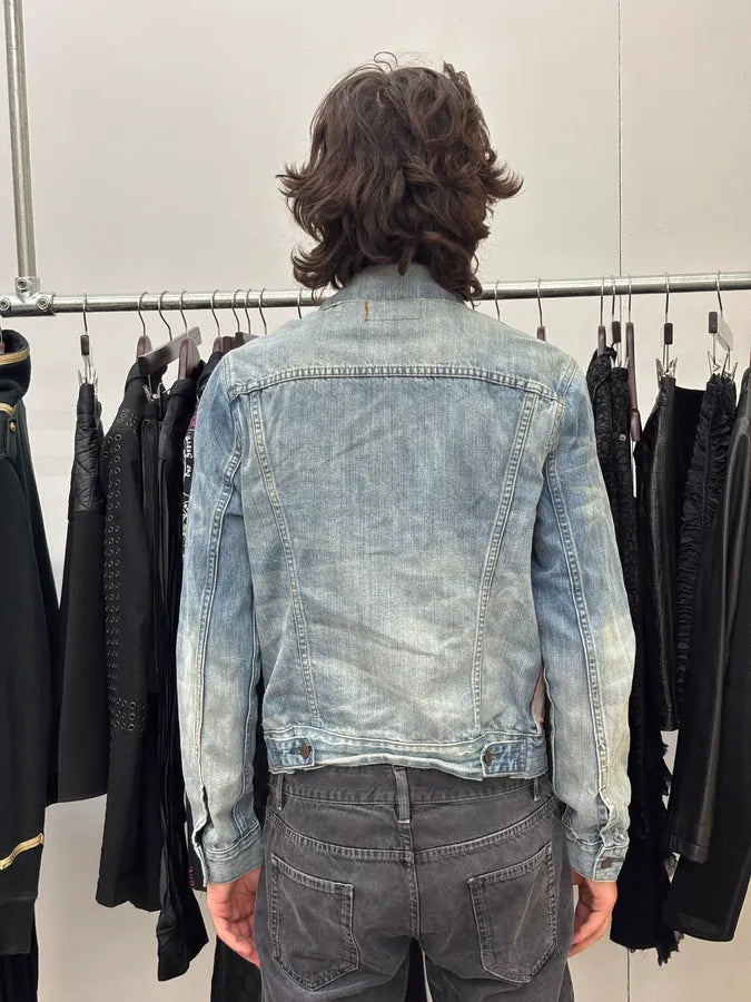 2010s Ralph Lauren Blue American Flag Denim Jacket bNjmwXZ 2
