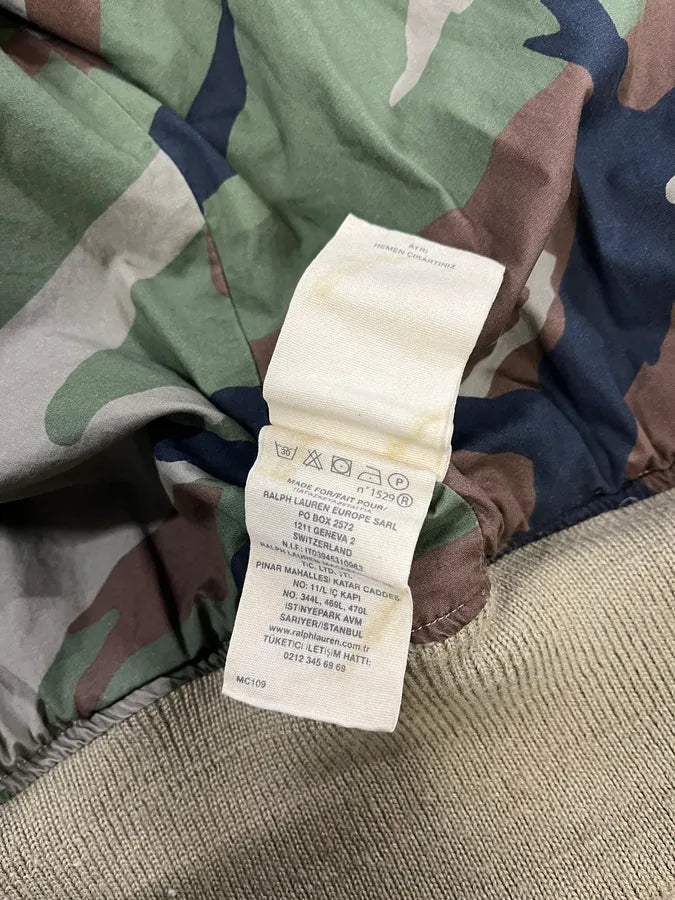 Ralph Lauren Denim & Supply Beige USA Bomber Jacket aJSQYob 10