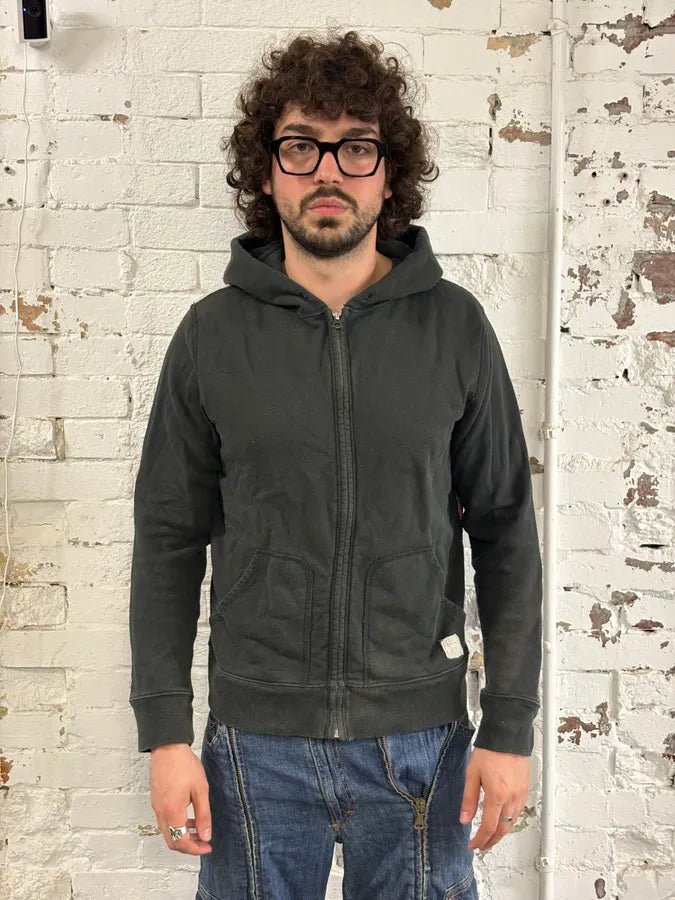 2010s Ralph Lauren Dark Green American Flag Zip-up Hoodie mUKfKWC 2