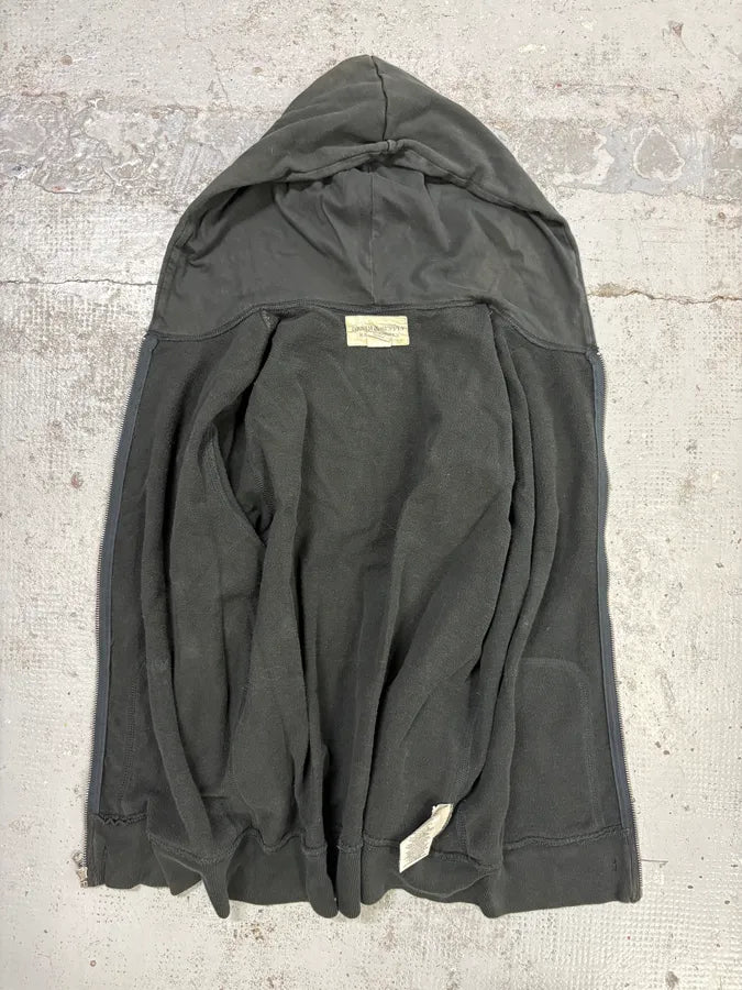 2010s Ralph Lauren Dark Green American Flag Zip-up Hoodie mUKfKWC 6