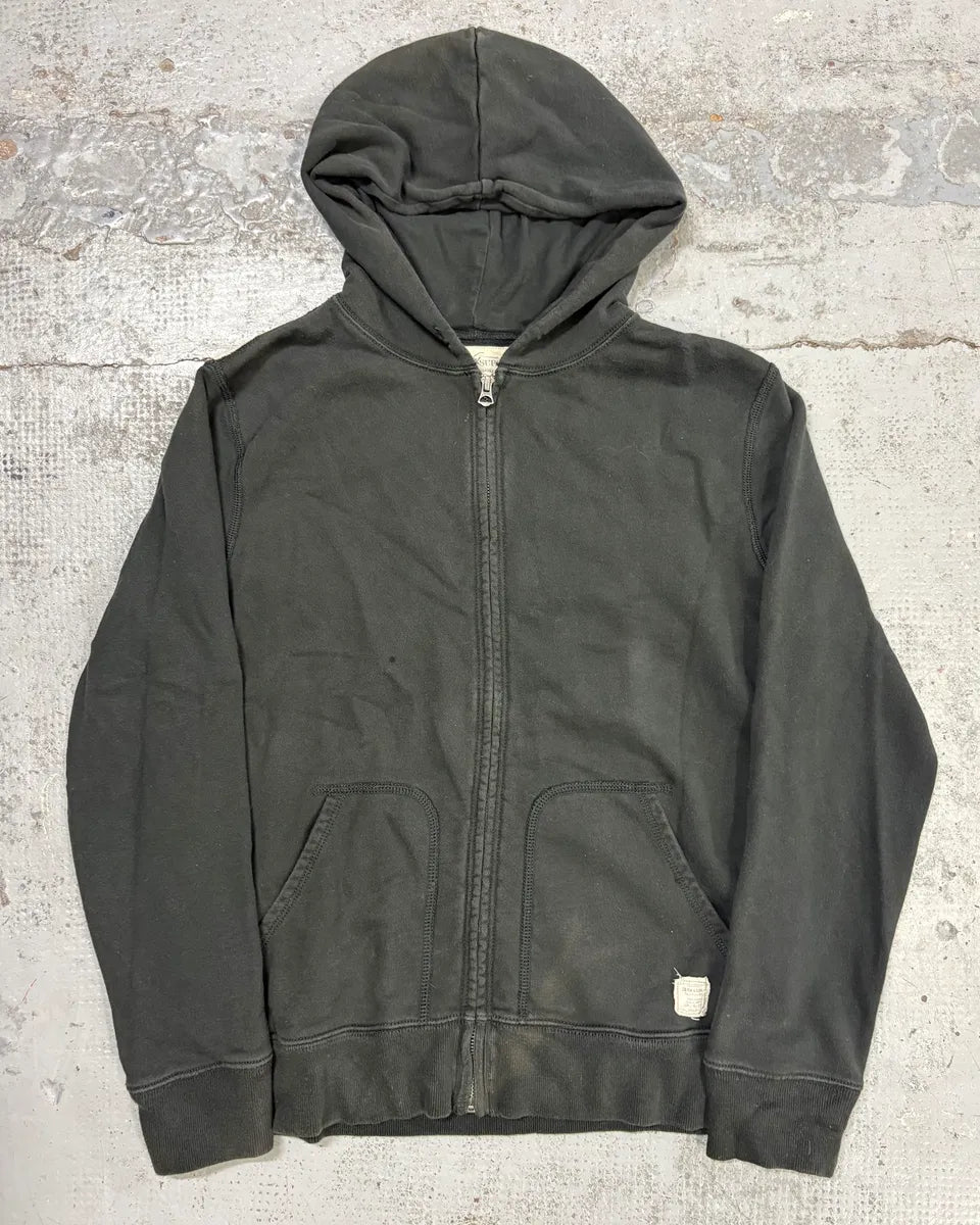 2010s Ralph Lauren Dark Green American Flag Zip-up Hoodie mUKfKWC 1